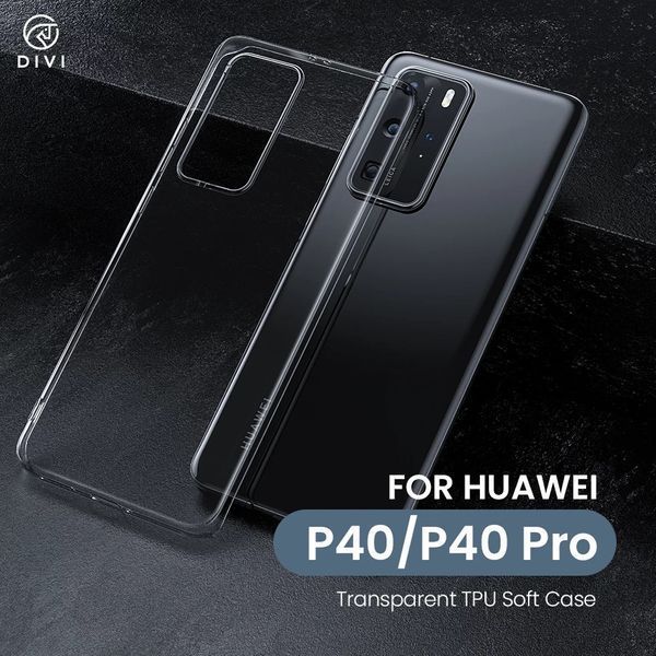 Huawei P40 Pro / P40 Lite E / Плътен силиконов кейс