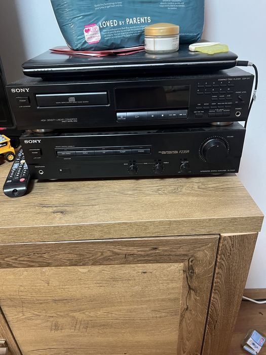 Тонколони +усилвател+CD