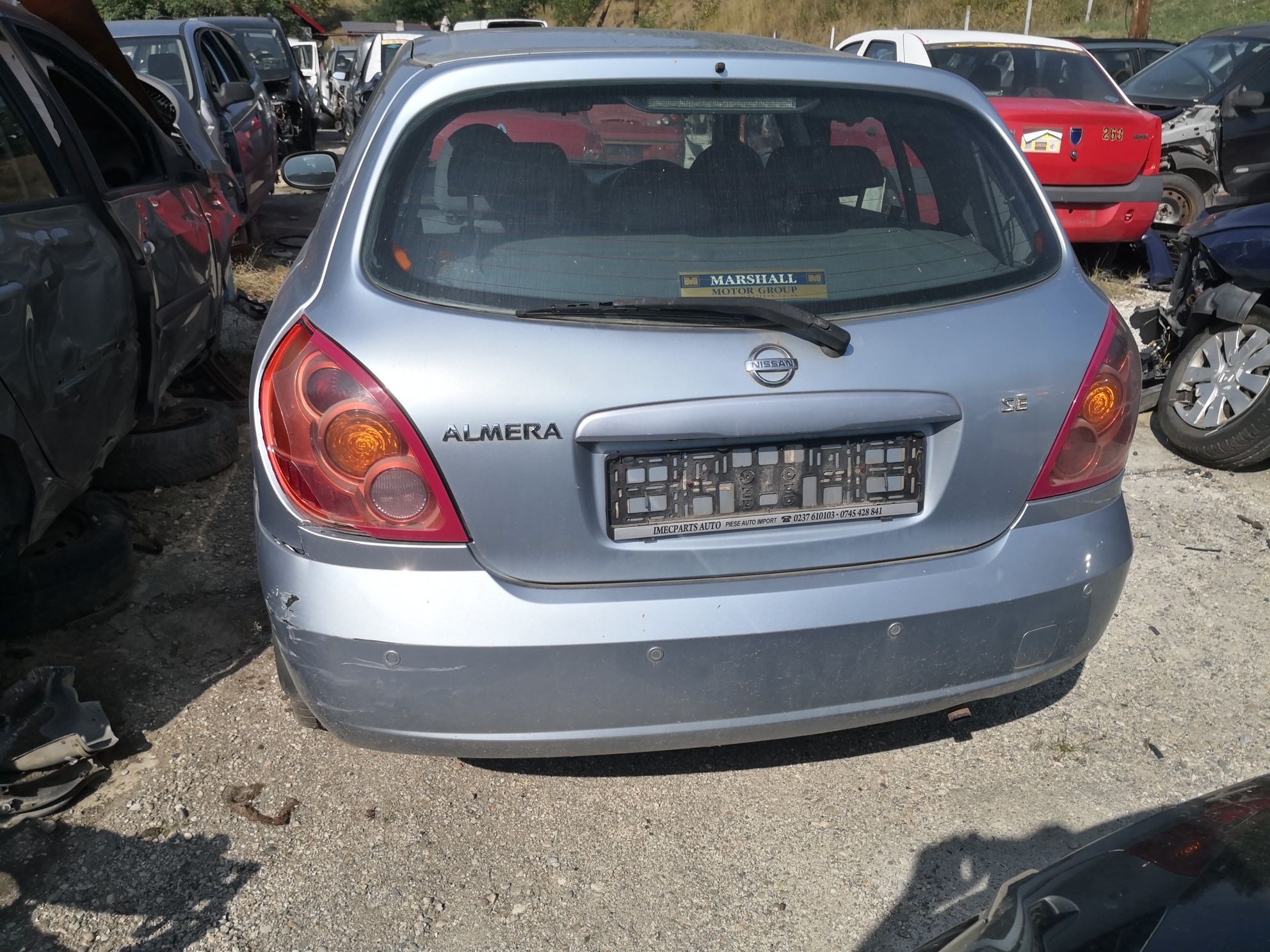 Dezmembrez Nissan Almera 1.5 benzina