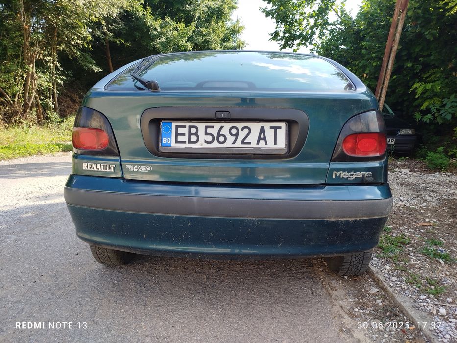 Рено Меган 1.6 бензин/газ 90 к.с. 1997г ( на части)
