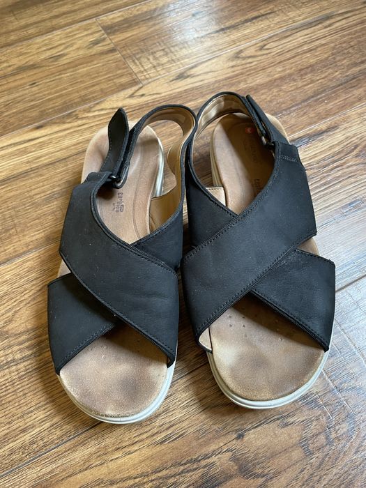 Sandale piele întoarsă Clarks 40