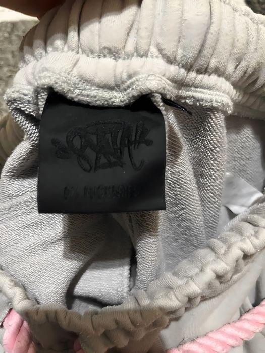 Syna world тениска и къси панталони сиви и розови