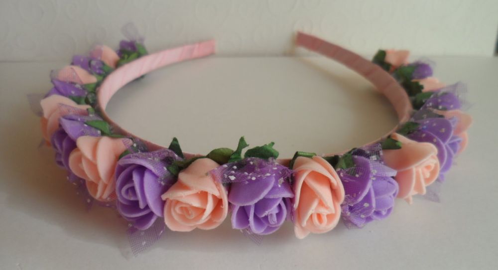 Ободки и заколки ручной работы