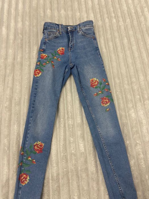 Дамски маркови дънки Zara bershka