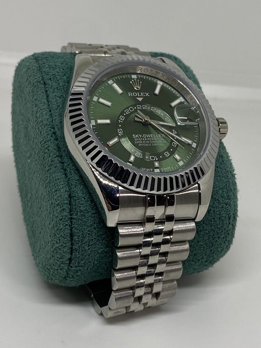 Rolex Sky dweller green dial