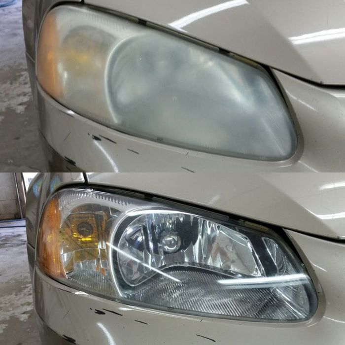 Химчистка салона, полировка фар