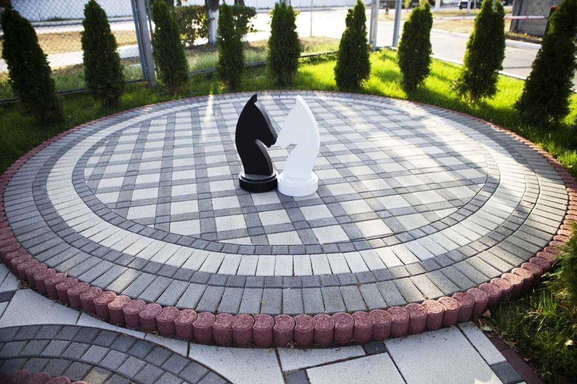Профессиональная укладка тротуарной плитки, брусчатки.