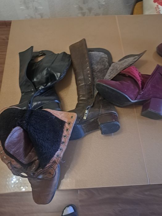 Женские сапоги тёплые и демисезонные