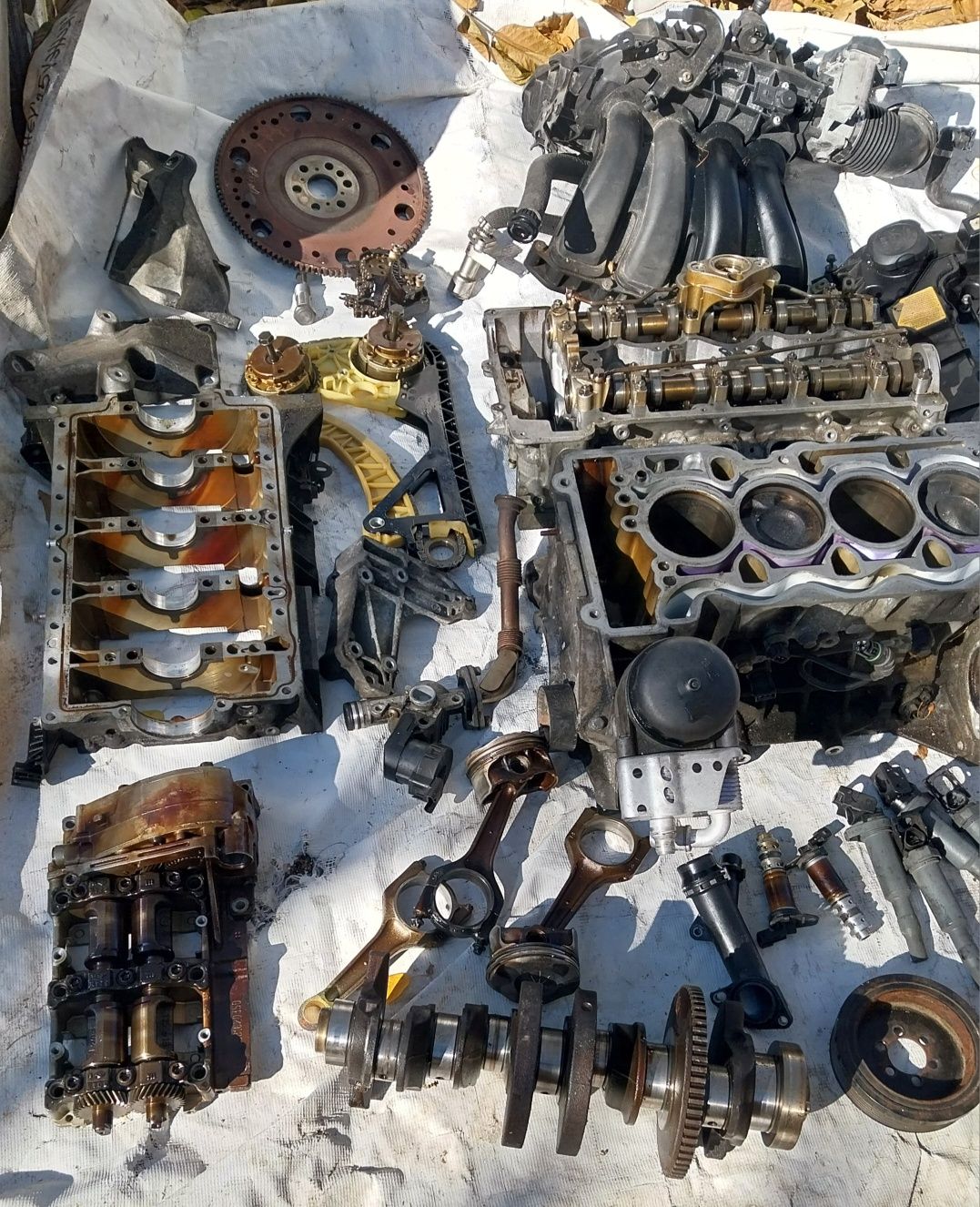 Двигател на части БМВ N43B20A /BMW N43B20A е81 е87 е83 е90 е91 е92 е93