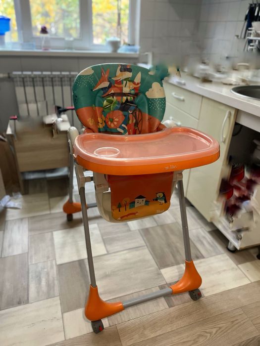Стульчик для кормления jikel в идеальном состоянии