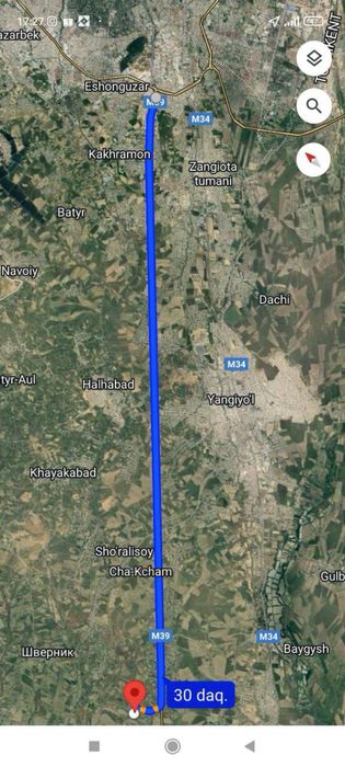 Yer sotiladi srochna yangiyol