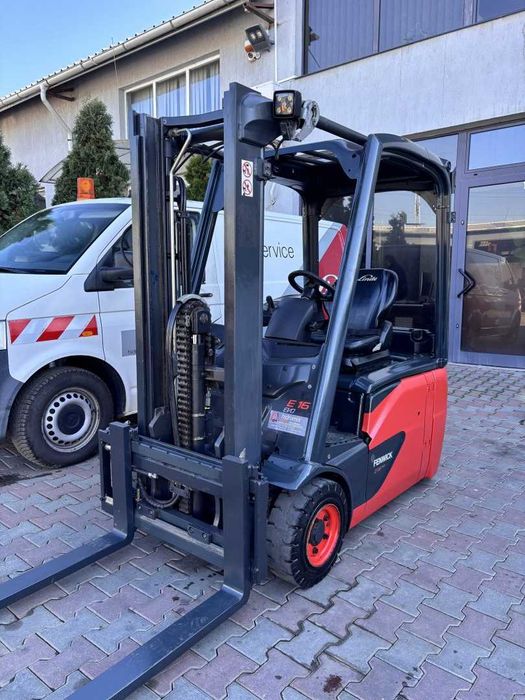 Stivuitor - Electrostivuitor Linde E16H-02 - 3 roți An fabricație 2020