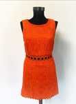Rochie din dantela tricotata