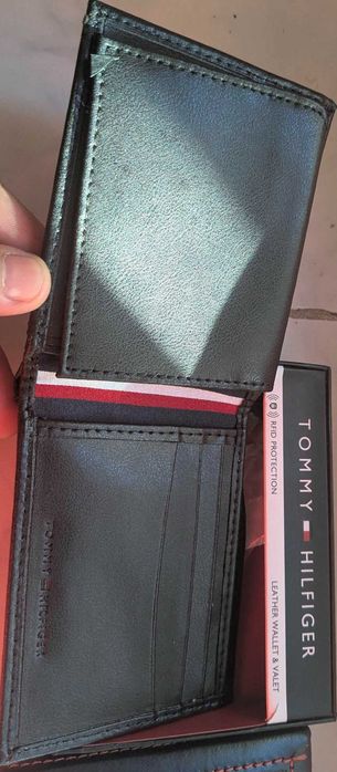 portofel Tommy trifold piele