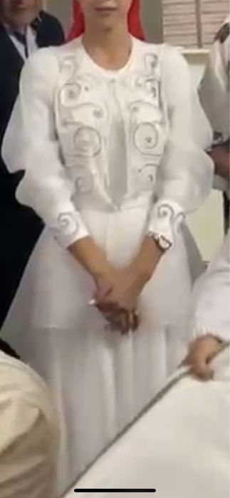 Кажекей камзол белый