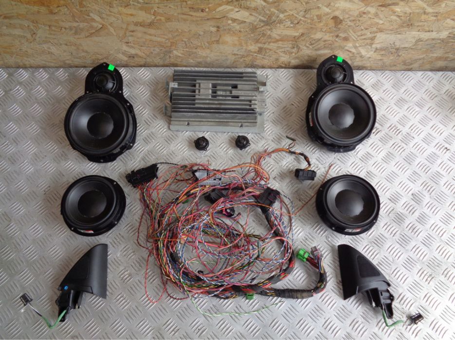Statie si cablaj instalatie ptr boxe Dynaudio vw Passat B6 B7