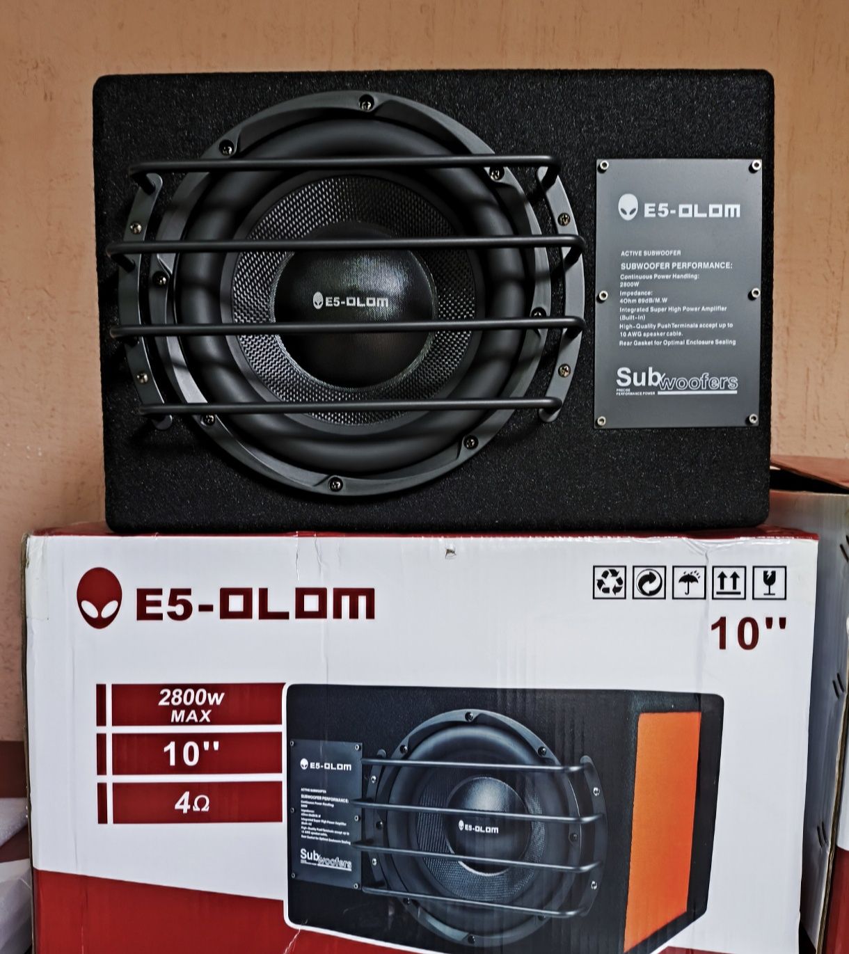 Сабвуфер ELEMENT-5 2800W. Новый.