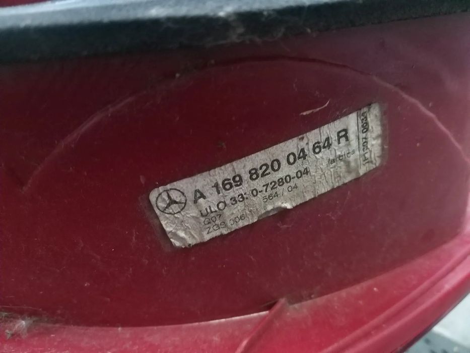 Stop tripla lampa dreapta mercedes a class w169 a1698200464r