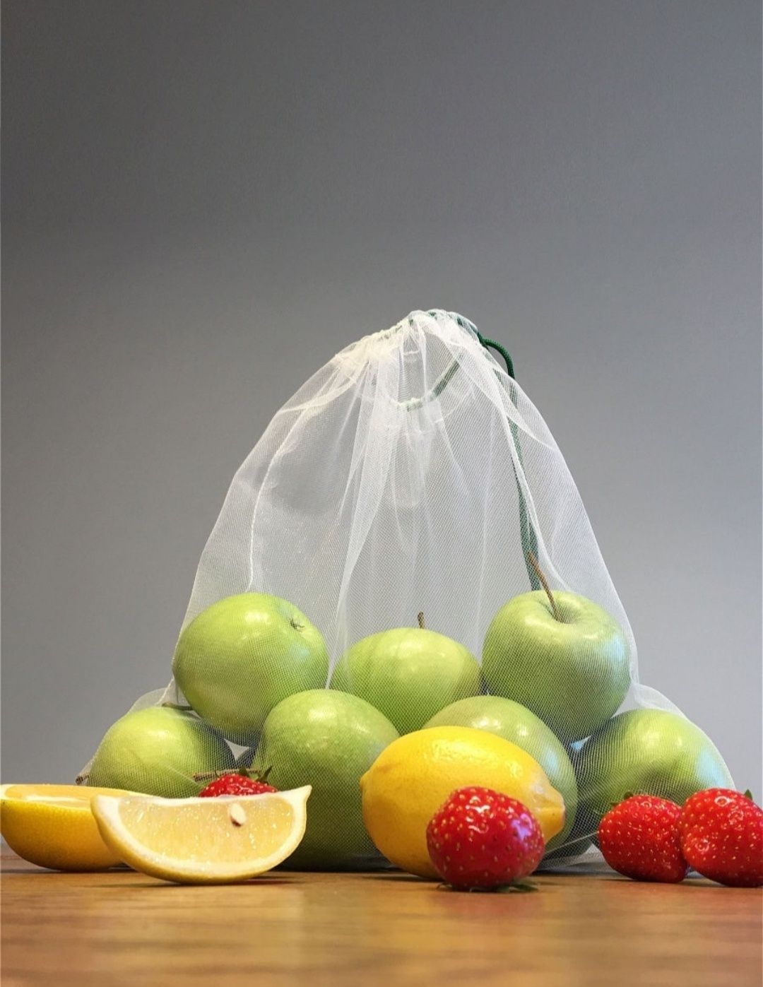 Набор из 8ми эко-мешочков для фруктов и овощей