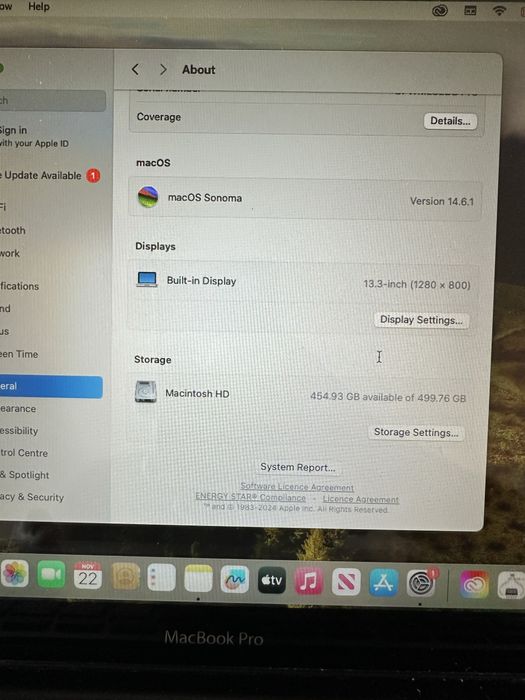 Vând Macbook Pro i5 16GB