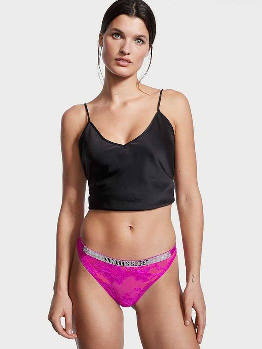 Bikini tanga cu strasuri Victoria,s Secret originali