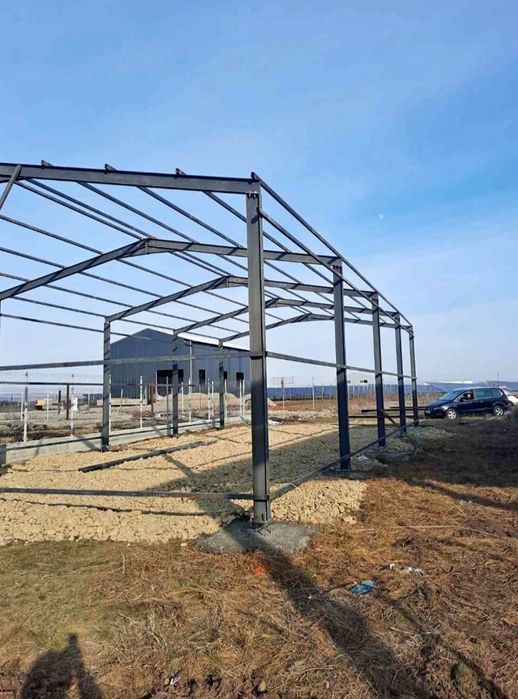 Vând hală metalică 8x15 din profil IPE facem și alte dimensiuni la com