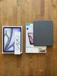 ЗАПЕЧАТАН! iPad Air M3 (2025) 11″ 128GB Space Gray + подарък аксесоари