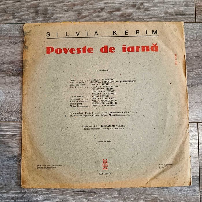 Vand Silvia Kerim - Poveste De Iarnă (Disc Vinil)