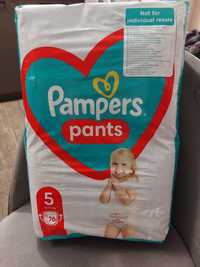 Гащички Pampers Pants 5 76бр.