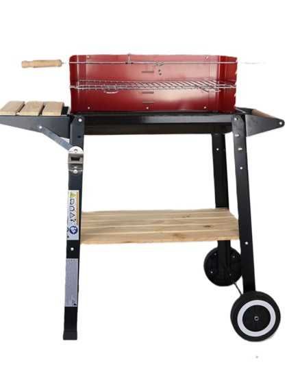 Gratar mobil pe roti NOU 84 x 86 x 45 cm