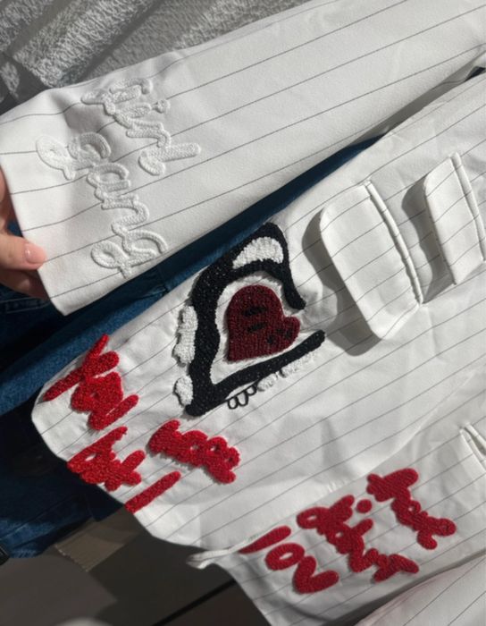 Sacou Bianco Lucci oversize