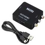 RCA AV (чинчове) към HDMI конвертор 1080P AV2HDMI NTSC PAL адаптер