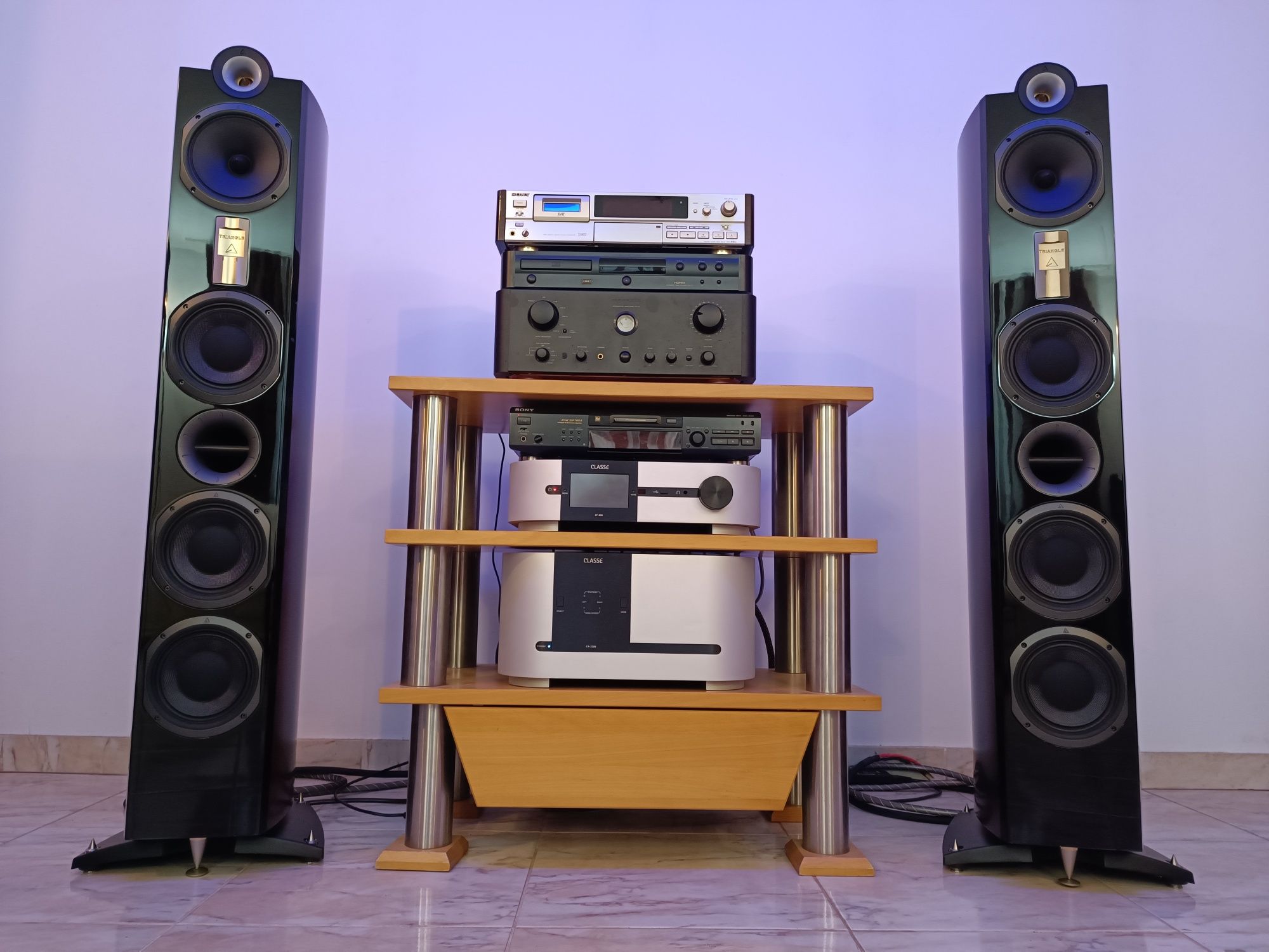 Boxe Triangle Genesee Lyrr High-End Audiophile