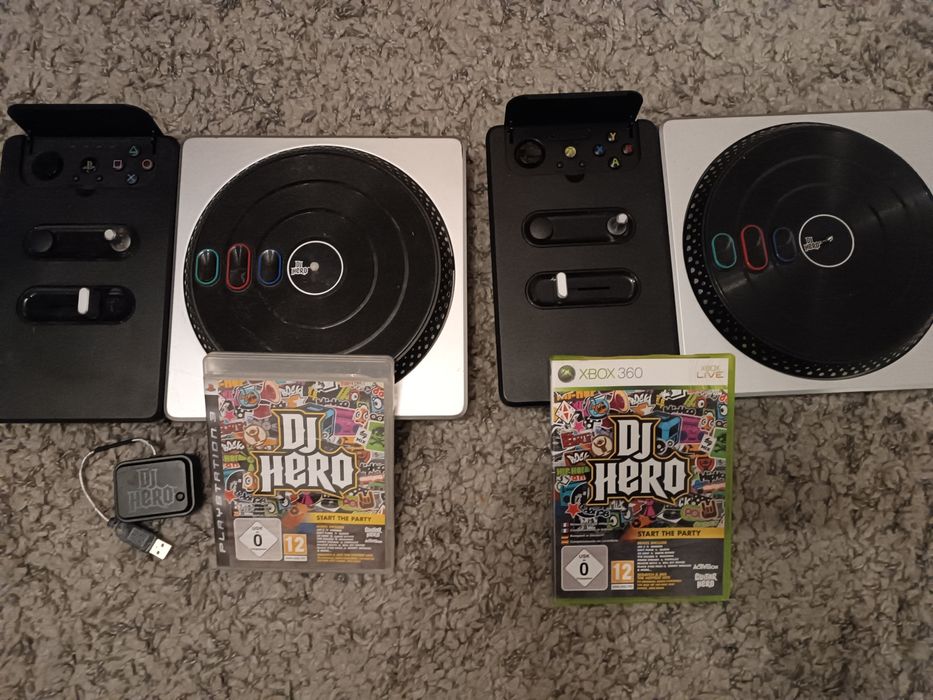 DJ Hero platan compatibil cu PlayStation 3 PS3 PS 3 și Xbox 360