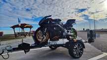 Inchiriez / transport remorca 65 ron pentru marfa-moto-platfotma atv