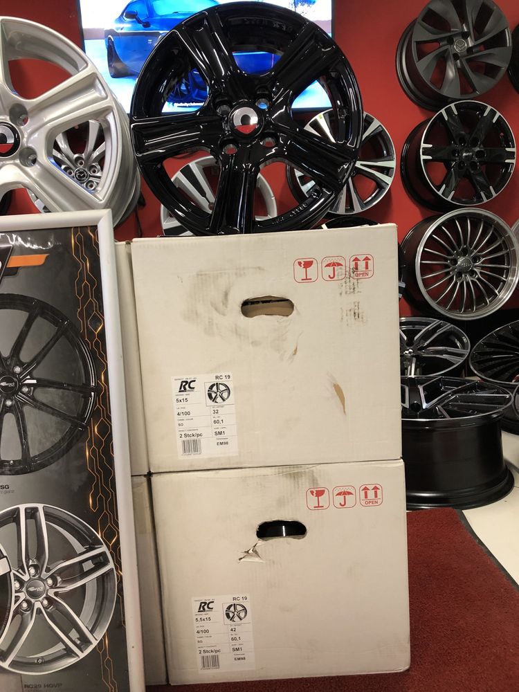 15ц 4x100 SMART/Fortwo/ForFour/Нови/Brock