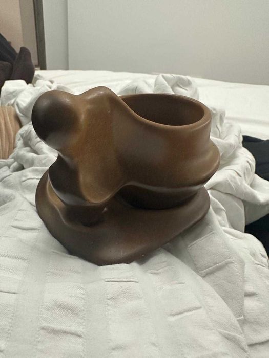 Set cesti cafea vintage cu scrumieră Faianta Sighisoara 1957