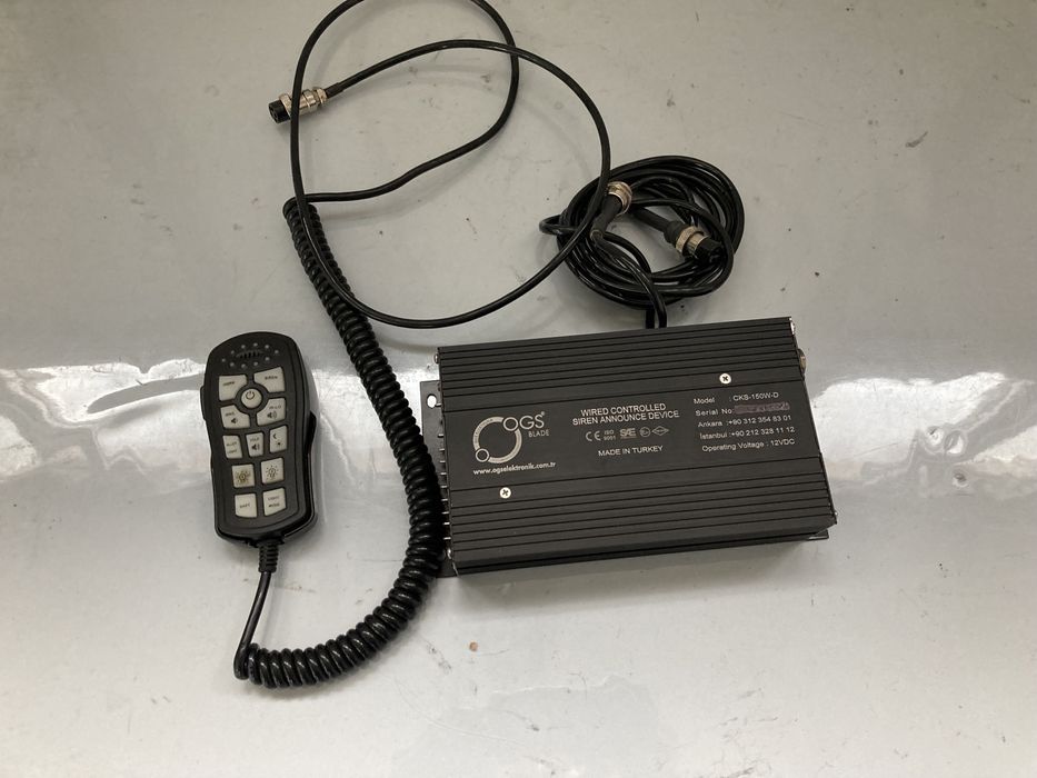 Sirena OGS politia ambulanta cu telecomanda