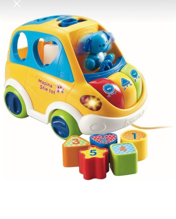 Jucarie bebelusi Vtech, Masina stie tot