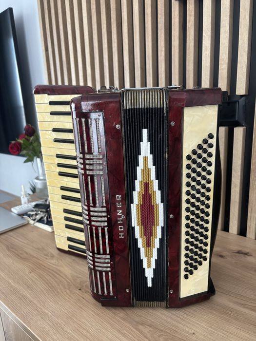 Acordeon Hohner Verdi 2 cu 80 de basi vergea
