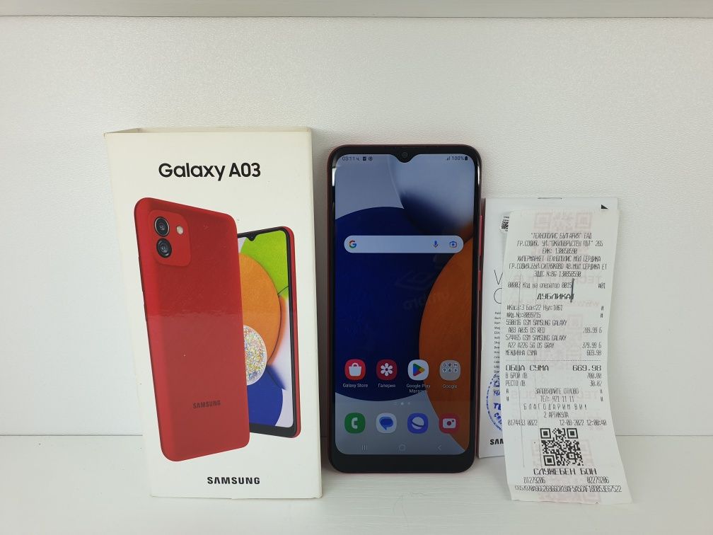 Samsung A03 64gb Гаранция!