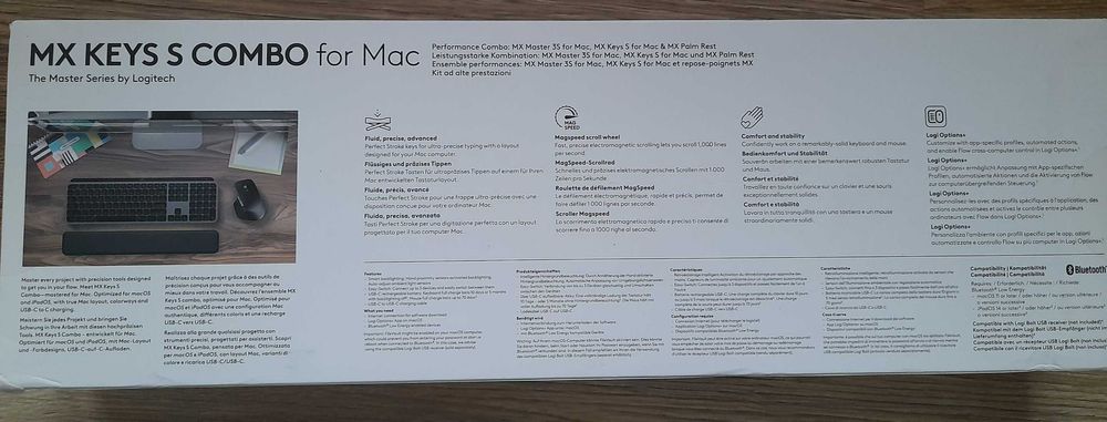 Logitech MX Keys S Combo for Mac – чисто нов