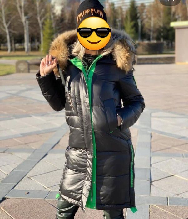 Пуховик в отличном состоянии, качество отличное