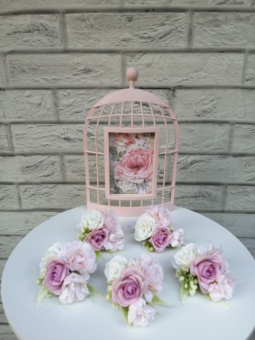 Cocarde pentru nuntă/corsaje/flori artificiale Premium