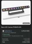 Bară lumini Cameo PixBar 600 Pro – stare bună