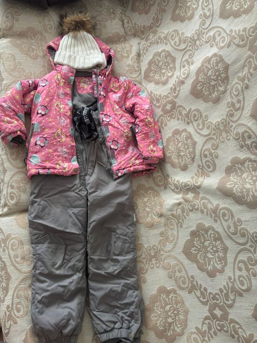 Зимний костюм на девочку