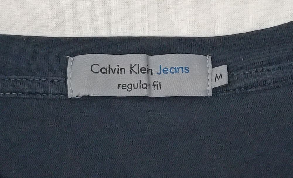 Calvin Klein Jeans Logo Tee оригинална тениска M памучна фланелка