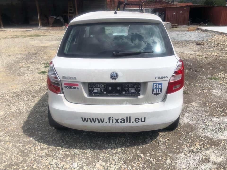 Skoda Fabia на части