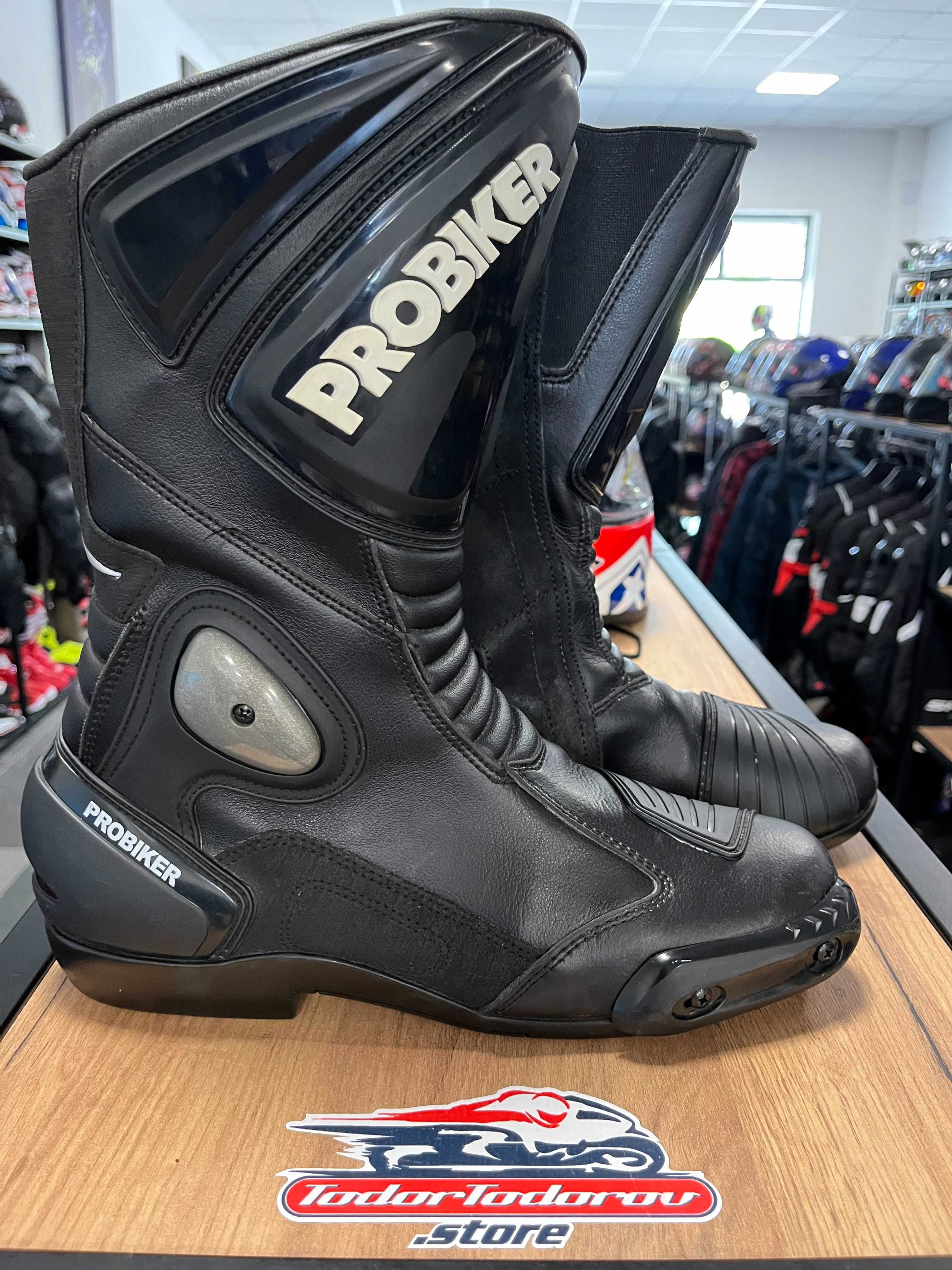 Мото ботуши PROBIKER PRX-4 ,43,всички протектори,перфектнo състояние
