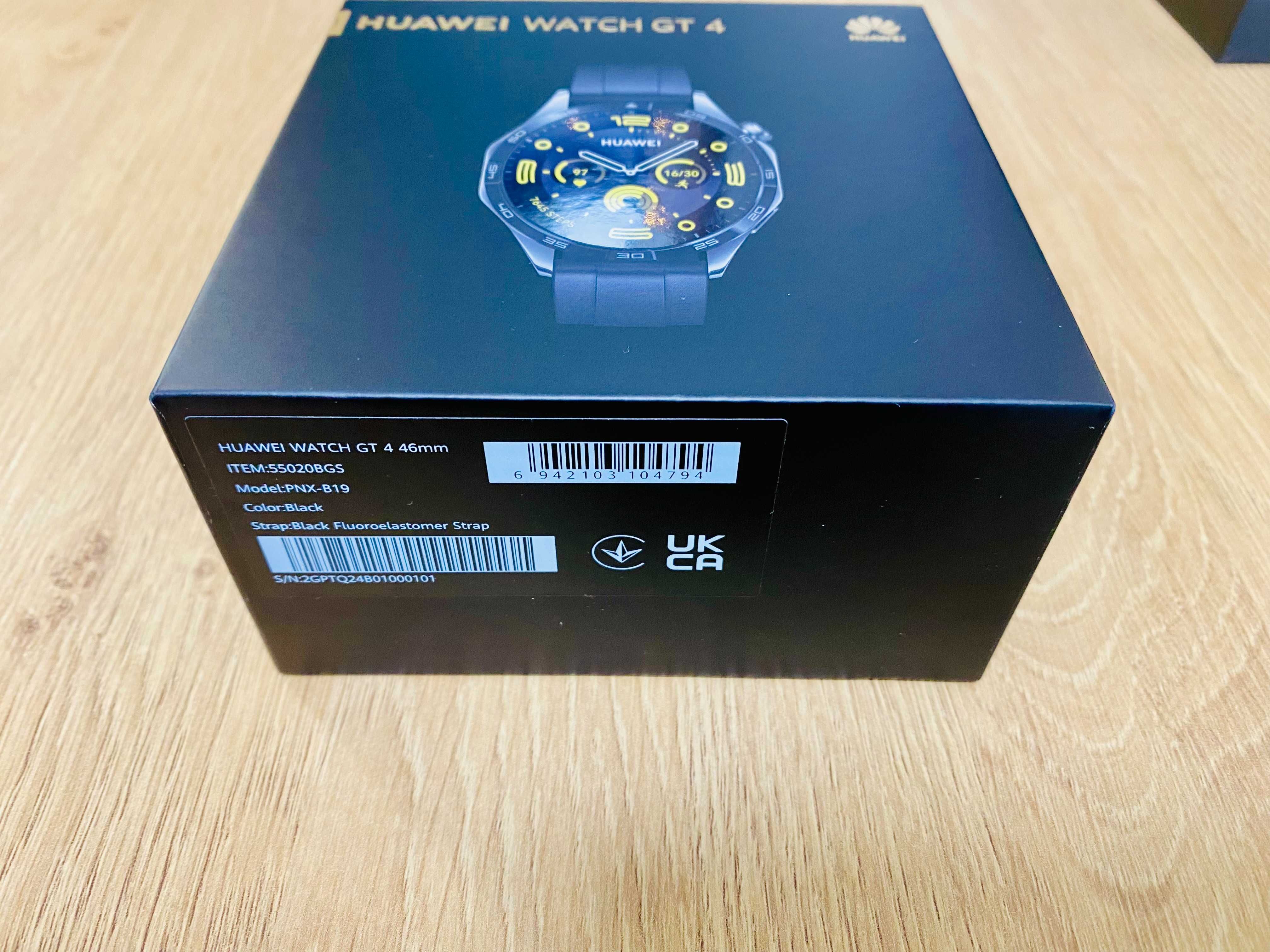 НОВ !!! Huawei Watch GT 4, 46 mm, Black